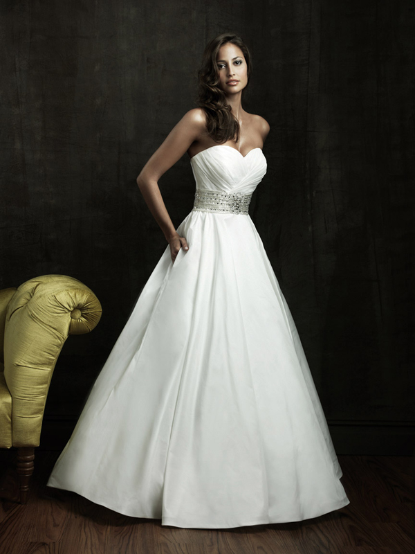 Orifashion Handmade Simple Style Bridal wedding Gown